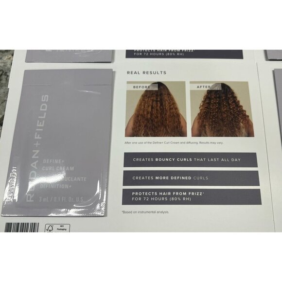 Rodan + Fields Define + Curl Cream‎ Sachets 3ml 4-Pack - Picture 2 of 2